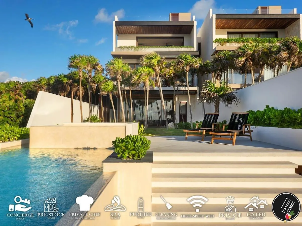 Oceanview Villa 4Br Concierge Service Tulum